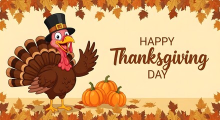 Happy Thanksgiving Day Greeting With