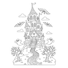 Halloween Coloring Pages for kids and amazon kdp