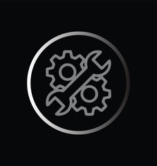 vector illustration of a skull symbol