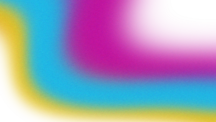 Vibrant abstract gradient blend of magenta blue yellow and black smooth color transition