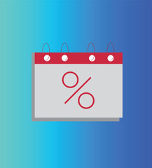 vector illustration of a shopping bag with sale