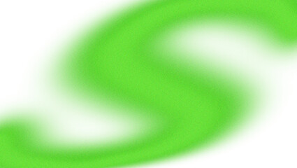 Abstract swirling green nebula with subtle texture on dark canvas