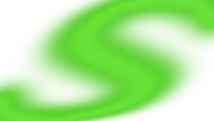 Abstract swirling green nebula with subtle texture on dark canvas