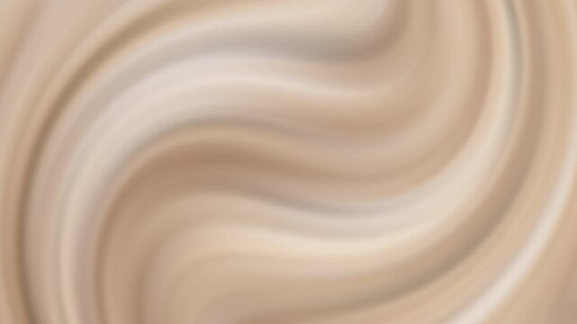 Blurred swirling pattern in light brown and beige shades suitable for backgrounds, wallpapers, branding, or abstract designs with warm tones.