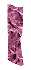 metallic tape texture Christmas gift wrapping card	

