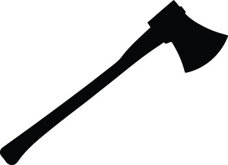 hatchet icon, chopping weapon design