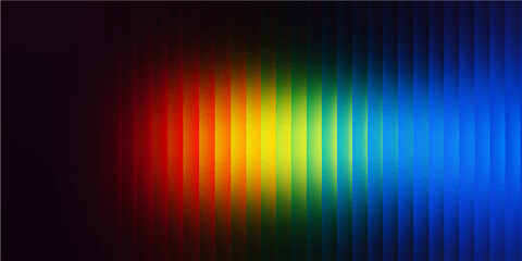 Bright colorful rainbow spectrum line pattern vector illustration for abstract background design and texture wallpaper