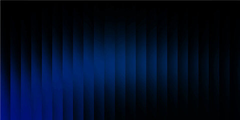 Dark blue velvet stage curtain backdrop with a subtle striped texture and artistic light pattern