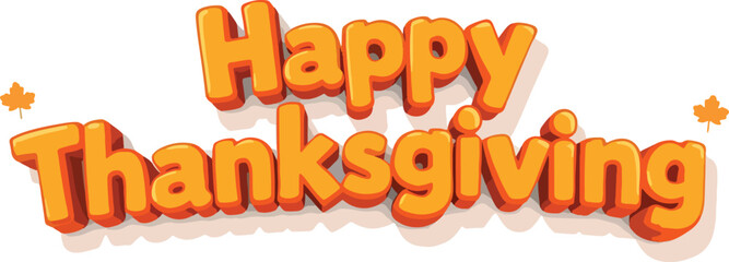 Fototapeta premium I'm Thankful Text