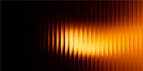 Abstract orange background vector illustration with colorful glow and wave lines design for a digital music equalizer concept