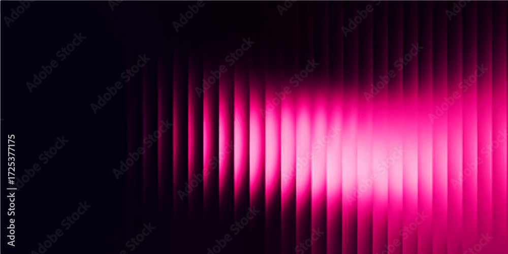Wall mural bright colorful abstract vector background design with a spectrum of glowing lines and waves, creati