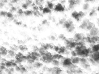 Transparent overlay background of a sky fluffy clouds texture 