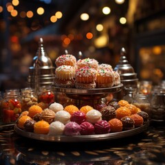 Sweet Delights: An Assortment of Festive Treats
