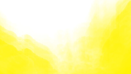 Soft yellow dust smoke fog mist powder cloud abstract texture overlay brush effect isolated PNG on transparent background