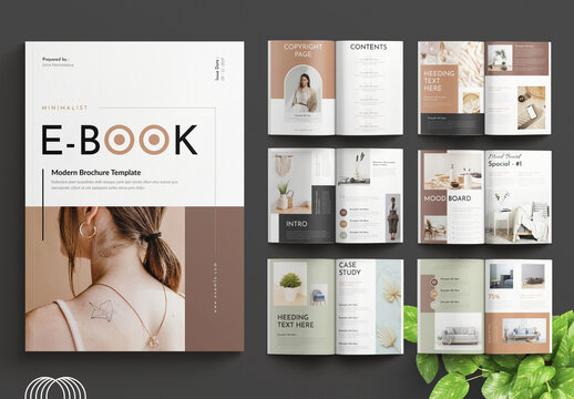 Ebook Magazine Template