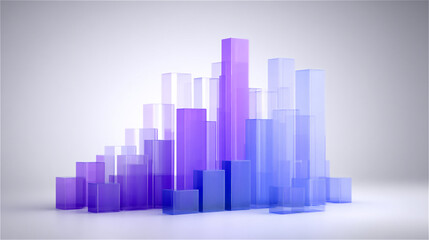 背景 壁紙 素材 紫 青 ガラス タワー 抽象