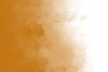 Soft brown dust smoke fog mist powder cloud abstract texture overlay brush effect isolated PNG on transparent background