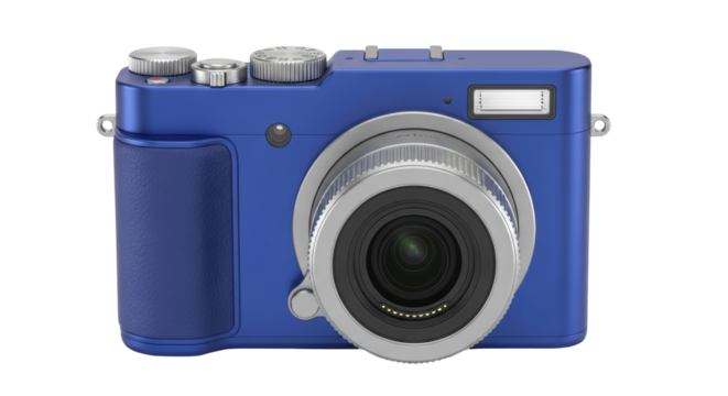 Isolated compact device for digital photography, portable electronic imaging tool for studio