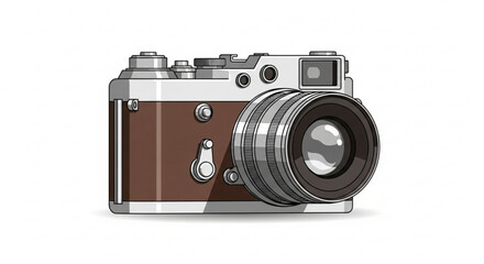 Tropical island with palm trees vector illustration for summer vacation and travel destination design 100