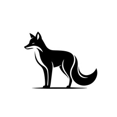 Fox Vector Illustration – Majestic Wild Forest Animal Design