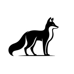 Fox Vector Illustration – Majestic Wild Forest Wildlife Design