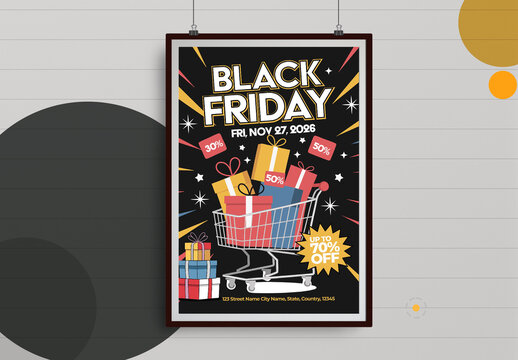 Black Friday Flyer Design Layout