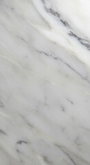 Abstract white marble texture with subtle gray veining
