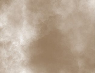 Gray brown dusty smoke fog mist powder cloud abstract texture overlay brush effect isolated PNG on...