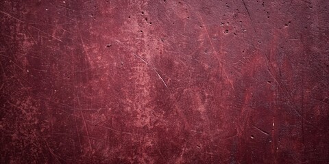 Fototapeta premium Detailed closeup of a rich, dark red leather texture, showcasing the natural grain and subtle imperfections, perfect for backgrounds and design elements