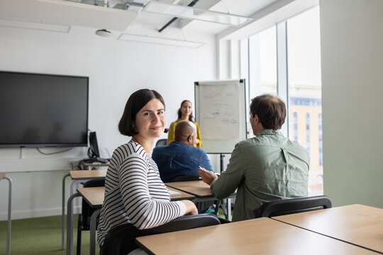 Portrait of an adult student in Modern Seminar