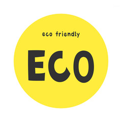 Eco Friendly Typography / 「ECO」エコフレンドリーのタイポグラフィロゴデザイン