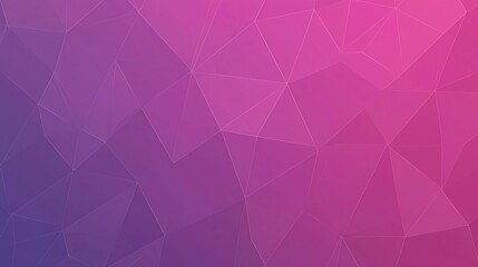 Obraz premium Colorful low - poly triangle background with gradient red and blue, flat vector graphic 