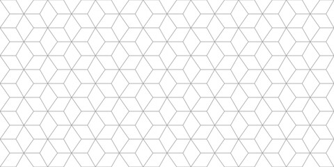 Fototapeta premium Clean rhombus lattice structure in light gray. Abstract vector texture for business, tech, or interior design concepts. Vector