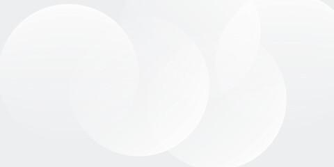 White geometric abstract background overlap layer on bright space with lines effect decoration. Modern graphic design element circlesPrint