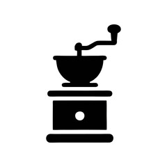 Coffee Machine Icon – Espresso Maker and Cafe Equipment Vector Illustration
