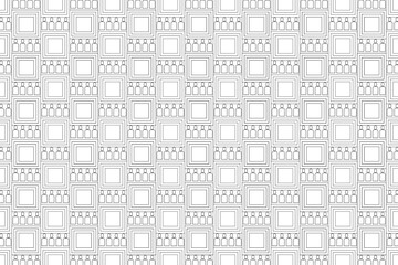 Vector art of geometric grid pattern with squares and lines