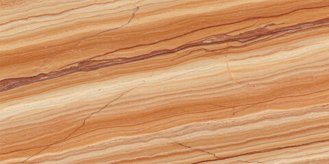 Obraz premium Vector art of a warmtoned closeup of a brown marble slab with horizontal veining, showcasing the stones natural patterns and texture, perfect for design inspiration