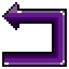 Pixel art icon U-turn arrow (7).png