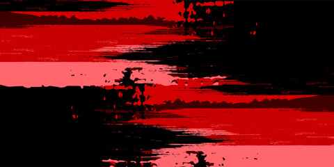 Vibrant red paint stroke texture artistic brushstroke design element graphic resource