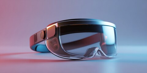 Futuristic Smart Glasses with Enhanced Display Technology and Sleek Design for Innovative Applications in Virtual Reality and Augmented Reality Environments