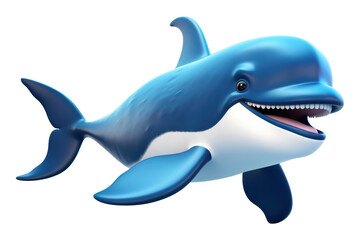 Obraz premium PNG Dolphin cartoon animal mammal.