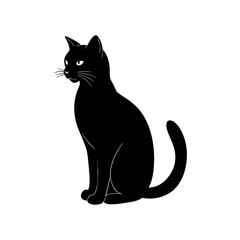 black cat Silhouette