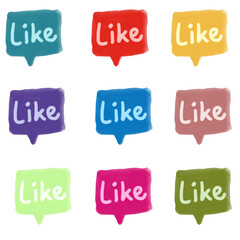 Social Media Live Stream & Promotion Vector Set