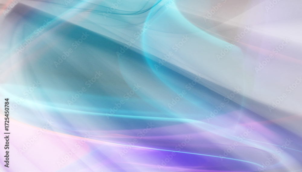 Wall mural abstract ethereal glowing light streaks and soft hues create a mystical abstract transparent backgro