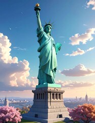 Statue of Liberty, scenic vista