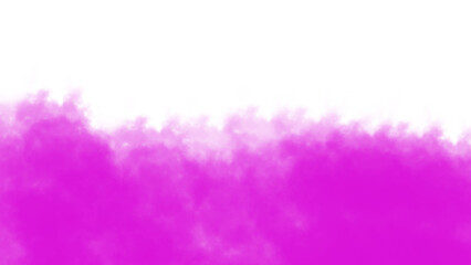 Vibrant Pink Magenta Smoke Ink Cloud Effect on Transparent Background for Artistic Digital Designs, Graphics, and Creative Work