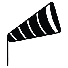 Classic Windsock Silhouette Design