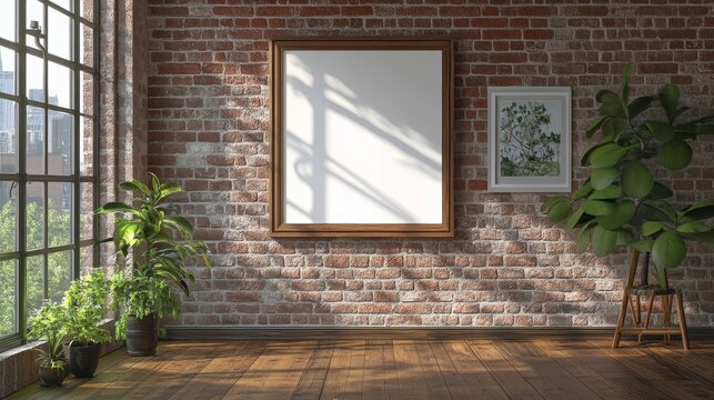 Picture frame example for showing art.
