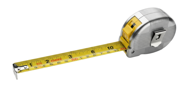 Isolated Measuring Tape