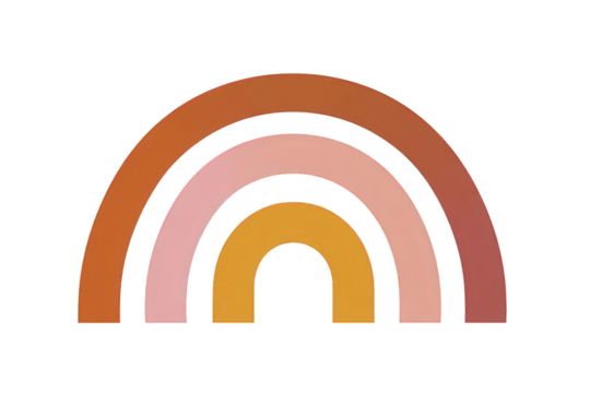 Abstract Rainbow Graphic Design